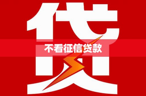 任县不看征信贷款