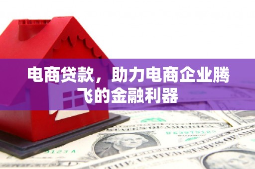 任县电商贷款，助力电商企业腾飞的金融利器