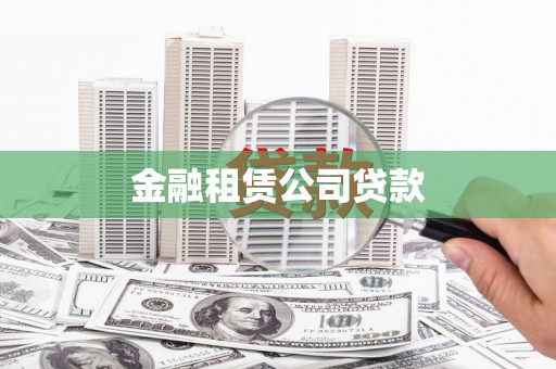 任县金融租赁公司贷款