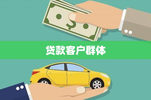 任县贷款客户群体