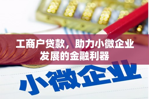 任县工商户贷款，助力小微企业发展的金融利器