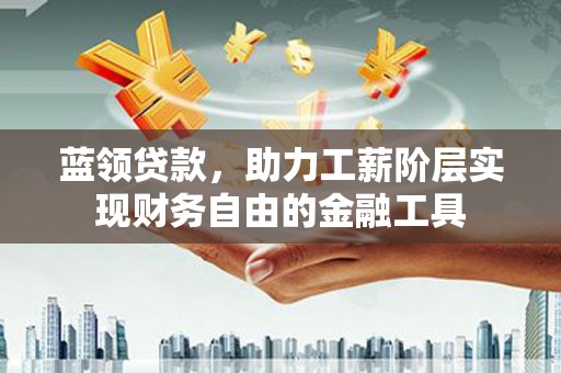 任县蓝领贷款，助力工薪阶层实现财务自由的金融工具