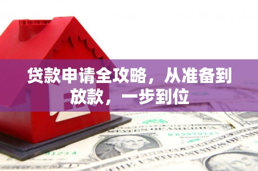 任县贷款申请全攻略，从准备到放款，一步到位