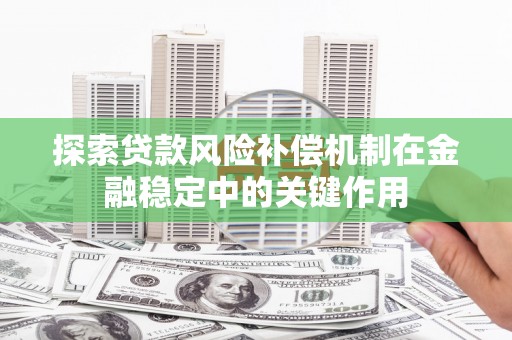 任县探索贷款风险补偿机制在金融稳定中的关键作用