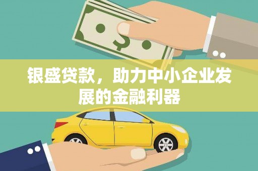 任县银盛贷款，助力中小企业发展的金融利器