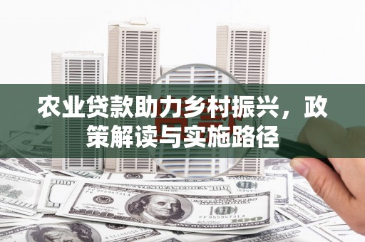 任县农业贷款助力乡村振兴，政策解读与实施路径
