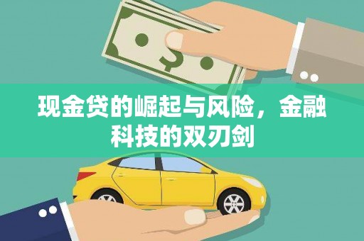 任县现金贷的崛起与风险，金融科技的双刃剑