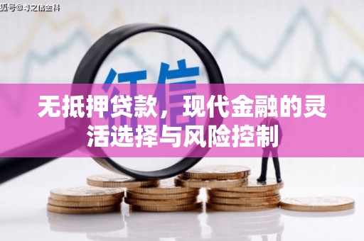 任县无抵押贷款，现代金融的灵活选择与风险控制
