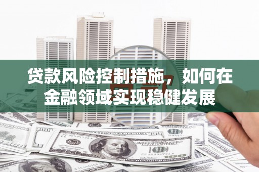 任县贷款风险控制措施，如何在金融领域实现稳健发展