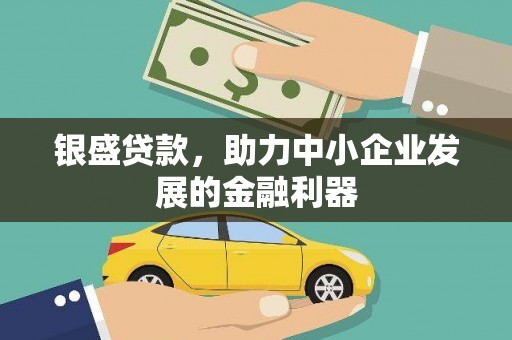任县银盛贷款，助力中小企业发展的金融利器