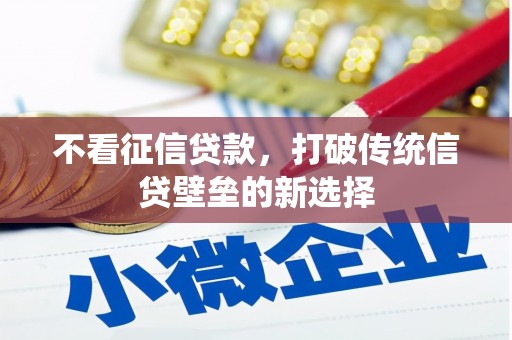 任县不看征信贷款，打破传统信贷壁垒的新选择