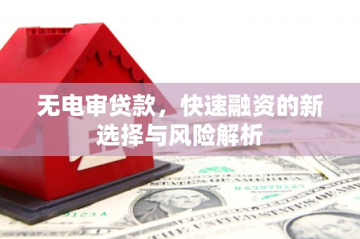 任县无电审贷款，快速融资的新选择与风险解析