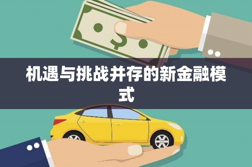 任县机遇与挑战并存的新金融模式