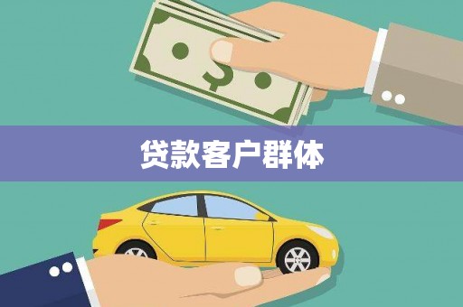 任县贷款客户群体