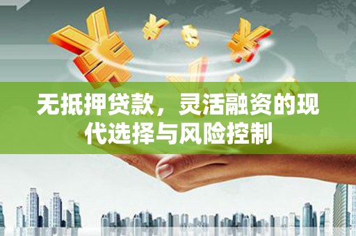任县无抵押贷款，灵活融资的现代选择与风险控制