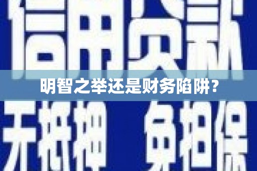 任县明智之举还是财务陷阱？