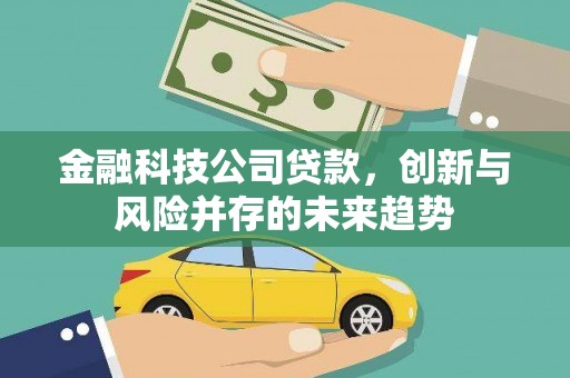 任县金融科技公司贷款，创新与风险并存的未来趋势