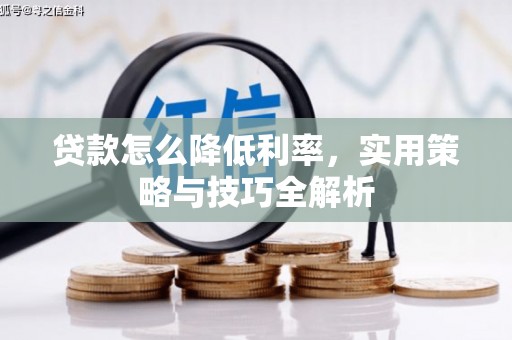 任县贷款怎么降低利率，实用策略与技巧全解析