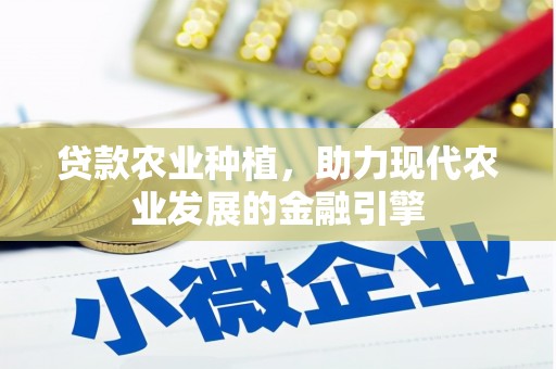任县贷款农业种植，助力现代农业发展的金融引擎