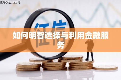 任县如何明智选择与利用金融服务