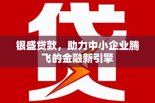 任县银盛贷款，助力中小企业腾飞的金融新引擎