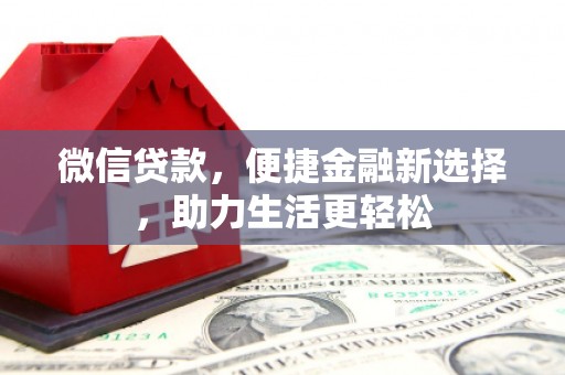 任县微信贷款，便捷金融新选择，助力生活更轻松