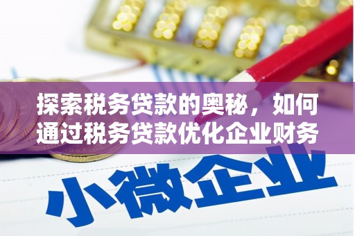 任县探索税务贷款的奥秘，如何通过税务贷款优化企业财务