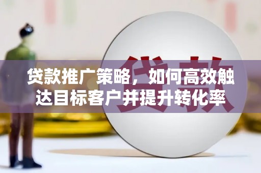 任县贷款推广策略，如何高效触达目标客户并提升转化率