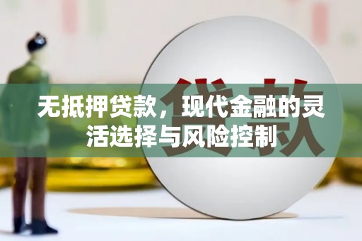 任县无抵押贷款，现代金融的灵活选择与风险控制