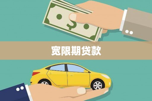 任县宽限期贷款