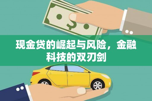任县现金贷的崛起与风险，金融科技的双刃剑