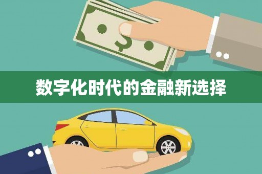 任县数字化时代的金融新选择