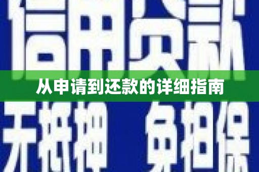 任县从申请到还款的详细指南