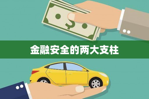 任县金融安全的两大支柱